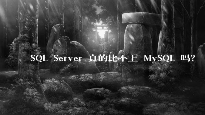 SQL Server 真的比不上 MySQL 吗？